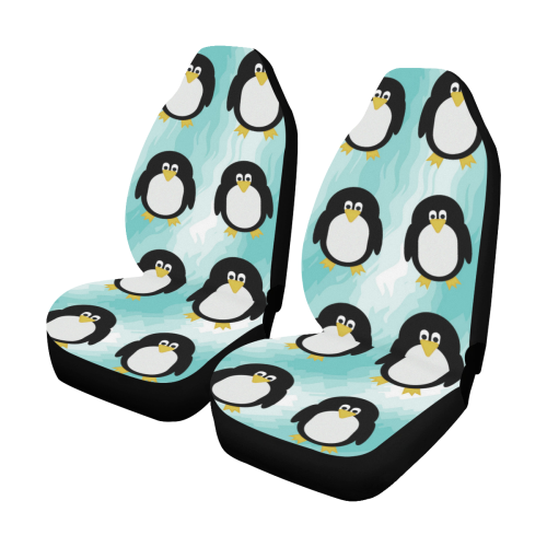 Penguins Car Seat Covers (Set of 2)