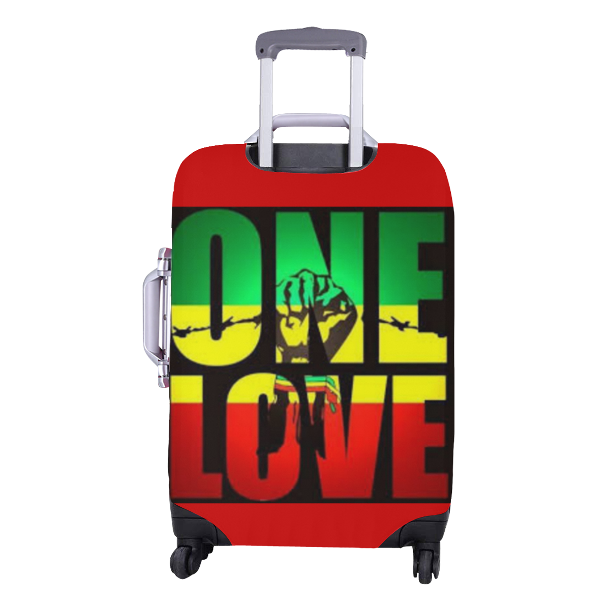 RASTA ONE LOVE CITY Luggage Cover/Medium 22"-25"