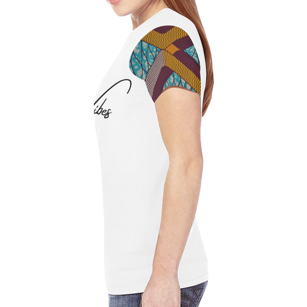 T shirt Wax 6 GV New All Over Print T-shirt for Women (Model T45)