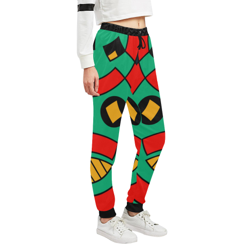 African Scary Tribal Unisex All Over Print Sweatpants (Model L11)