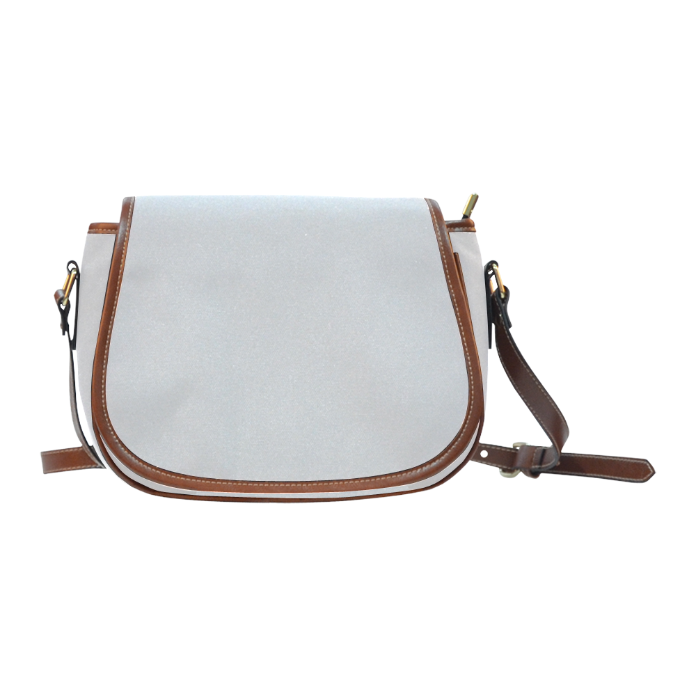 Gray Saddle Bag/Small (Model 1649) Full Customization
