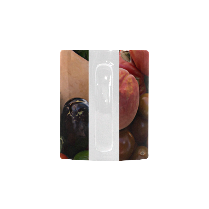 Heirloom Tomatoes Custom White Mug (11OZ)