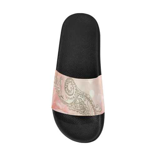 Wonderful flowers Women's Slide Sandals (Model 057)