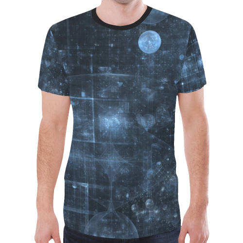 Cosmos New All Over Print T-shirt for Men (Model T45)