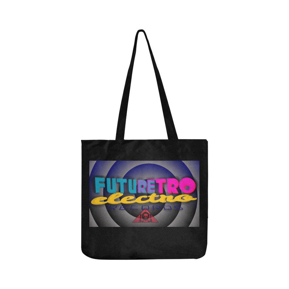 FutureRetro Electro Records Logo Reusable Shopping Bag Model 1660 (Two sides)