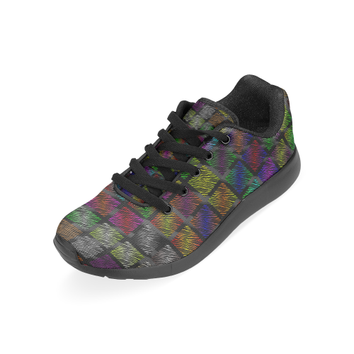 Ripped SpaceTime Stripes Collection Women’s Running Shoes (Model 020)