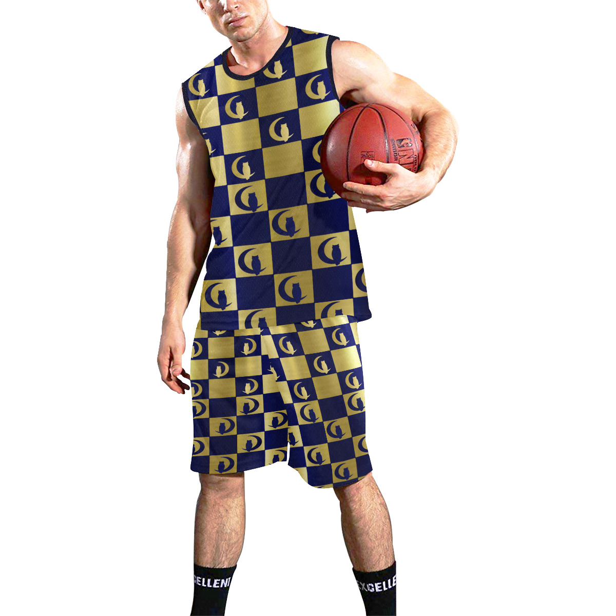 LCC Deluxe Chest board All Over Print Basketball Uniform