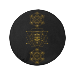 Sacred Geometry 34 Inch Spare Tire Cover