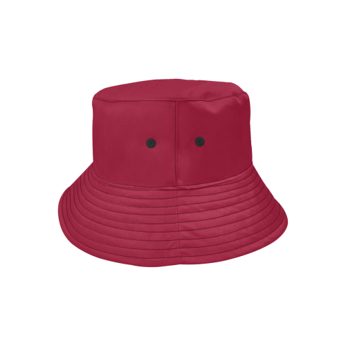 Jester Red All Over Print Bucket Hat