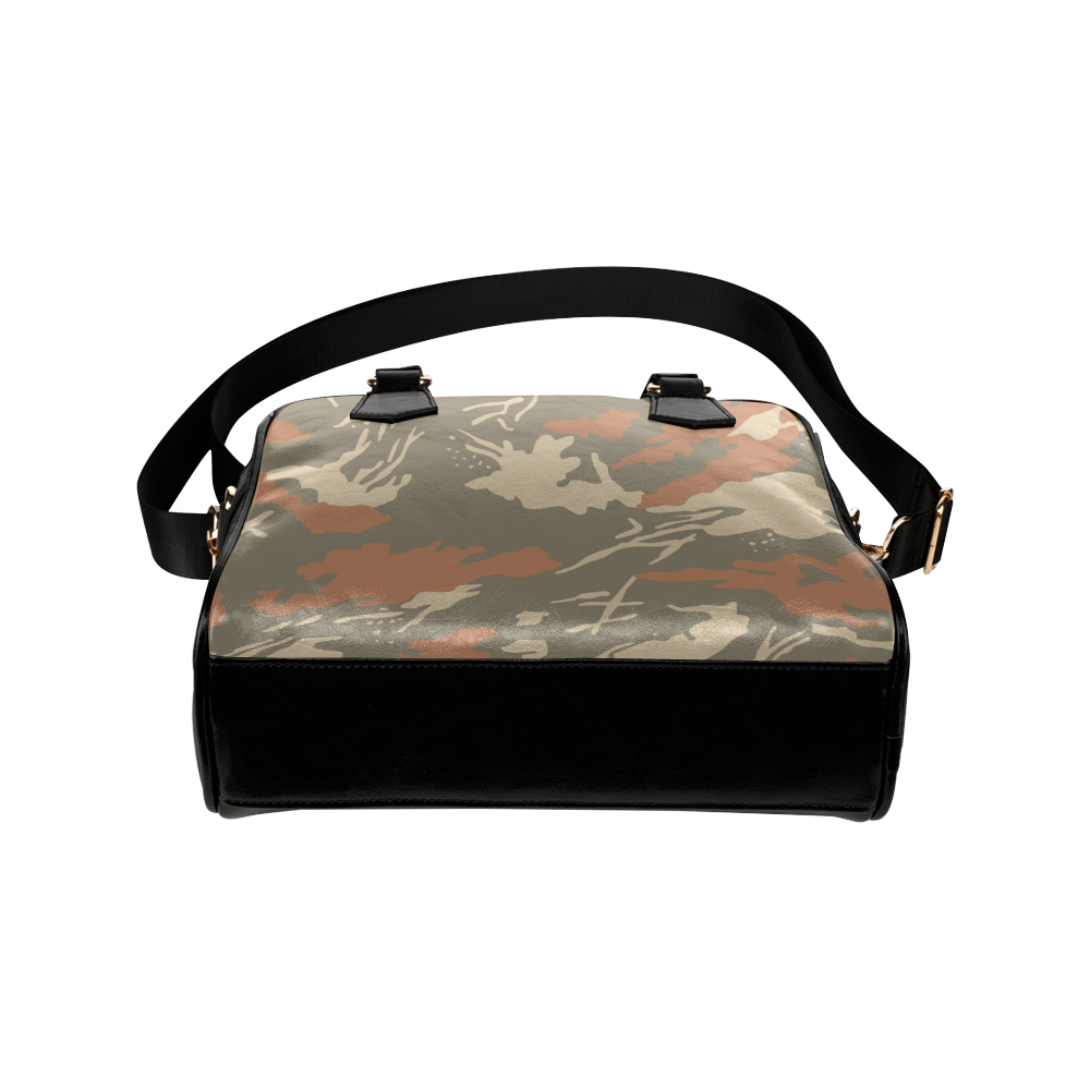 Graffiti Camouflage Shoulder Handbag (Model 1634)