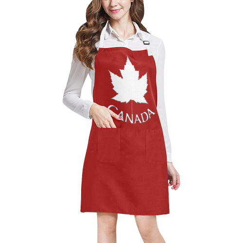 Canada Souvenir Aprons All Over Print Apron