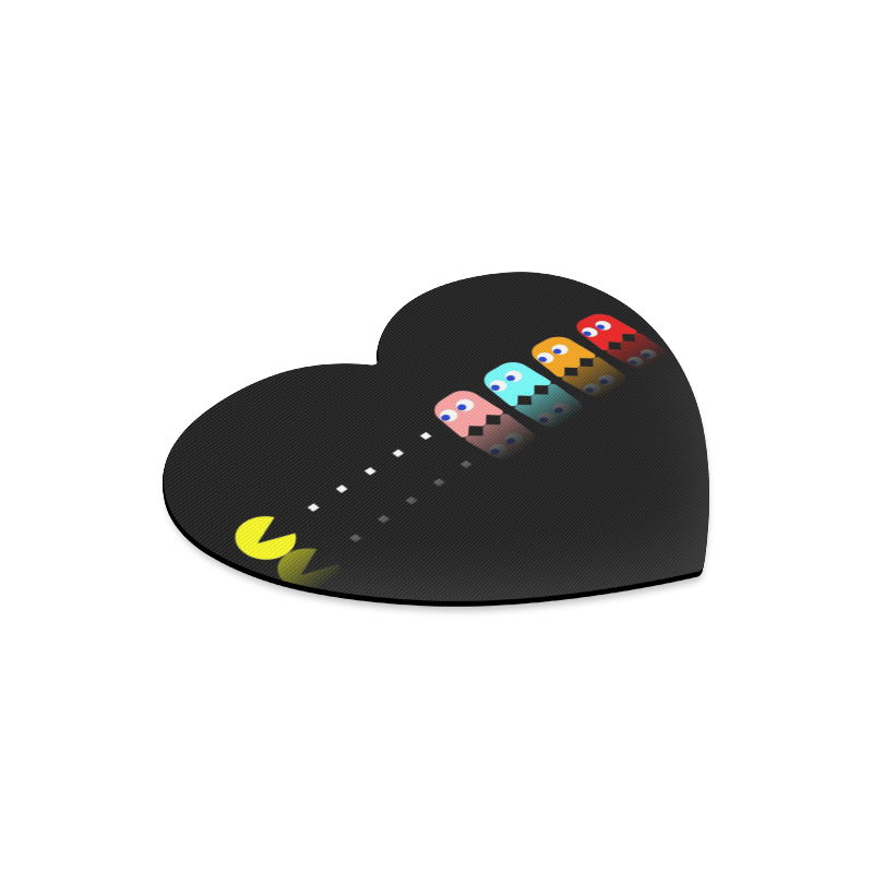 Pac-Man-pac-man-39056094-1600-900 Heart-shaped Mousepad