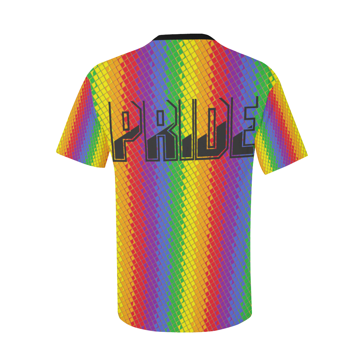 Pride Pattern by K.Merske Men's All Over Print T-Shirt with Chest Pocket (Model T56)