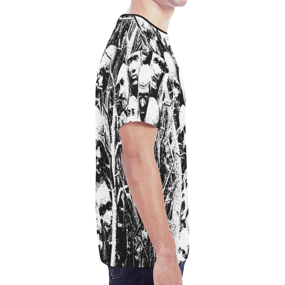 Gothic Twisted Soul Sucker Graphic Design Darkstar New All Over Print T-shirt for Men (Model T45)