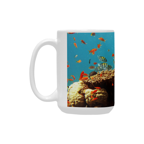 Under the sea Custom Ceramic Mug (15OZ)