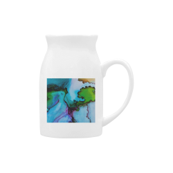 Blue green ink Milk Cup (Large) 450ml