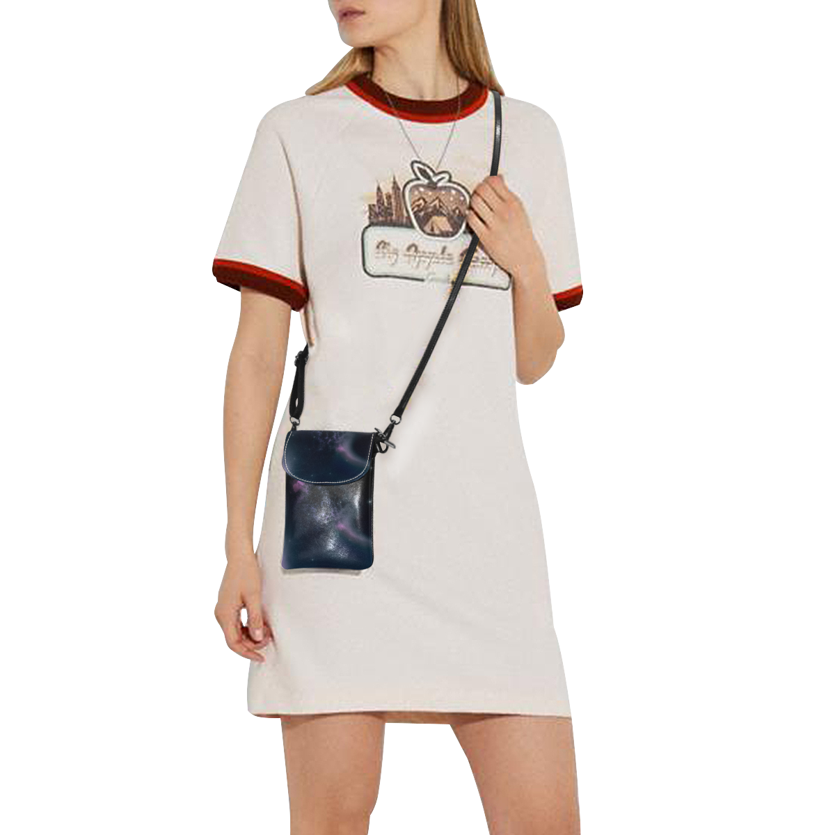 Space Small Cell Phone Purse (Model 1711)