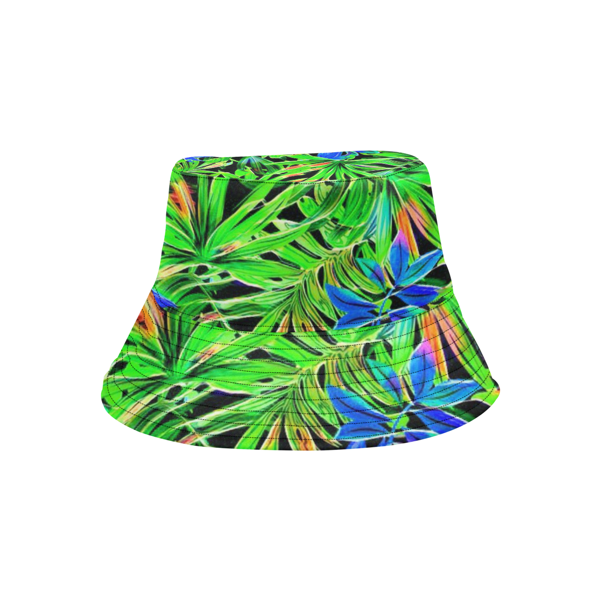 Pretty Leaves 4C by JamColors All Over Print Bucket Hat