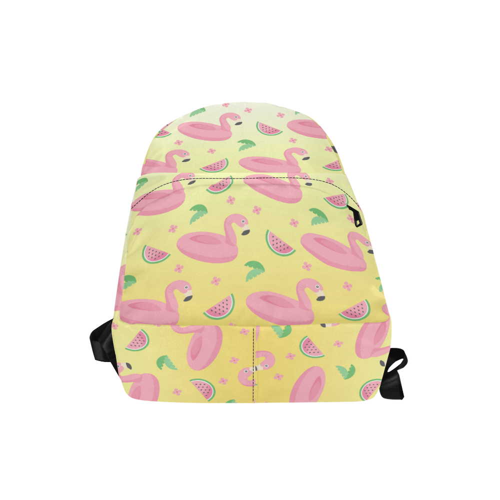 Flamingo Pattern Unisex Classic Backpack (Model 1673)