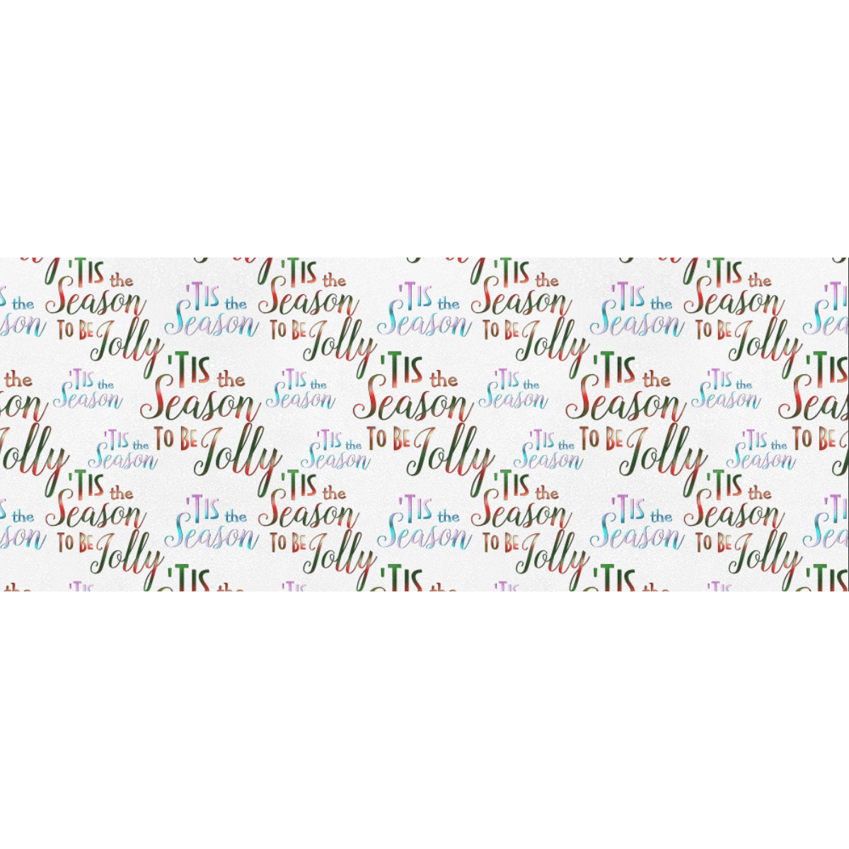 Christmas 'Tis The Season Gift Wrapping Paper 58"x 23" (2 Rolls)