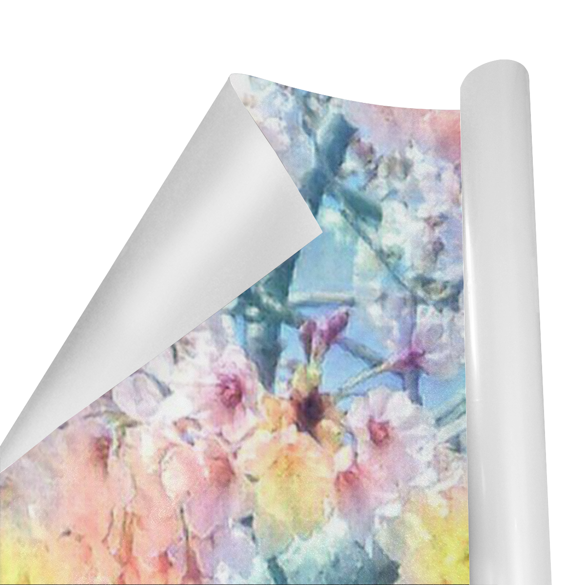 Floral ArtStudio 27 by JamColors Gift Wrapping Paper 58"x 23" (2 Rolls)