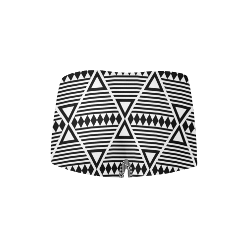 Black Aztec Tribal Women's All Over Print Boyshort Panties (Model L31)
