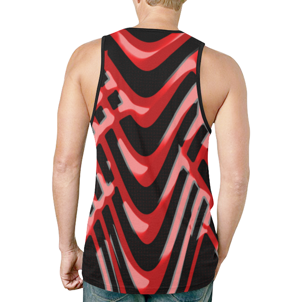 abstract_5500_2019_RBW_141h New All Over Print Tank Top for Men (Model T46)