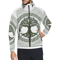 Awesome Celtic Tree Of Life Unisex All Over Print Windbreaker (Model H23)