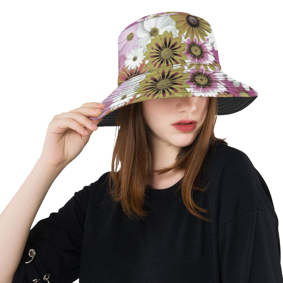 Spring Time Flowers 4 All Over Print Bucket Hat
