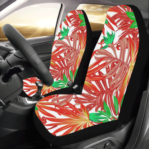 Pretty Leaves 4B by JamColors Car Seat Covers (Set of 2)