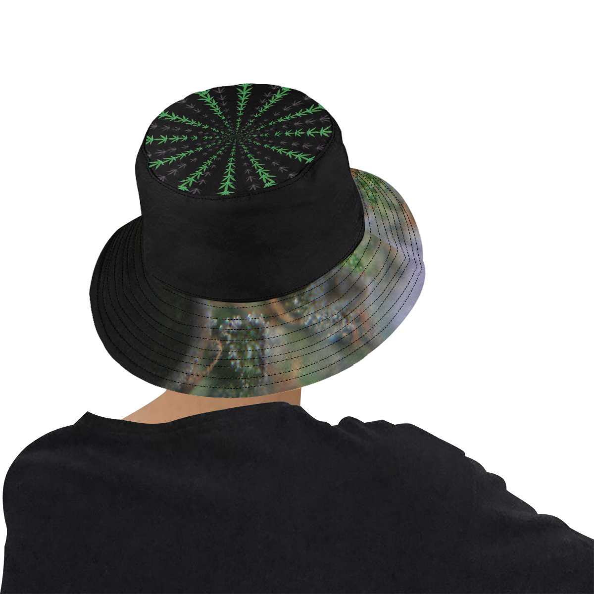 BBGDLeafzzz All Over Print Bucket Hat for Men