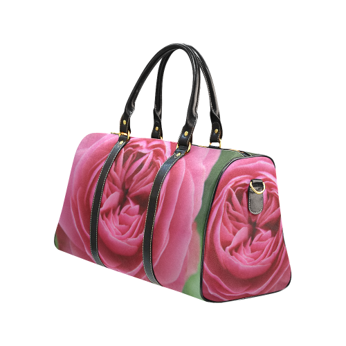 Rose Fleur Macro New Waterproof Travel Bag/Small (Model 1639)