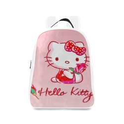 school backpack hello-kitty School Backpack/Large (Model 1601)