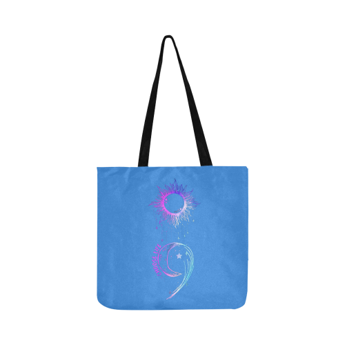 FD's Suicide Collection-  Choose Life Tote Bag 53086 Reusable Shopping Bag Model 1660 (Two sides)