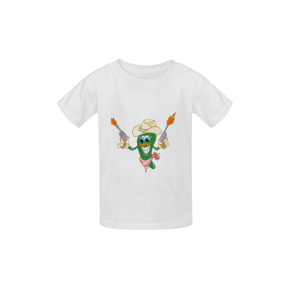 Sherif Jalapeno White Kid's  Classic T-shirt (Model T22)