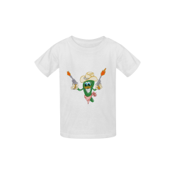 Sherif Jalapeno White Kid's  Classic T-shirt (Model T22)
