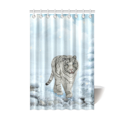 Wonderful siberian tiger Shower Curtain 48"x72"