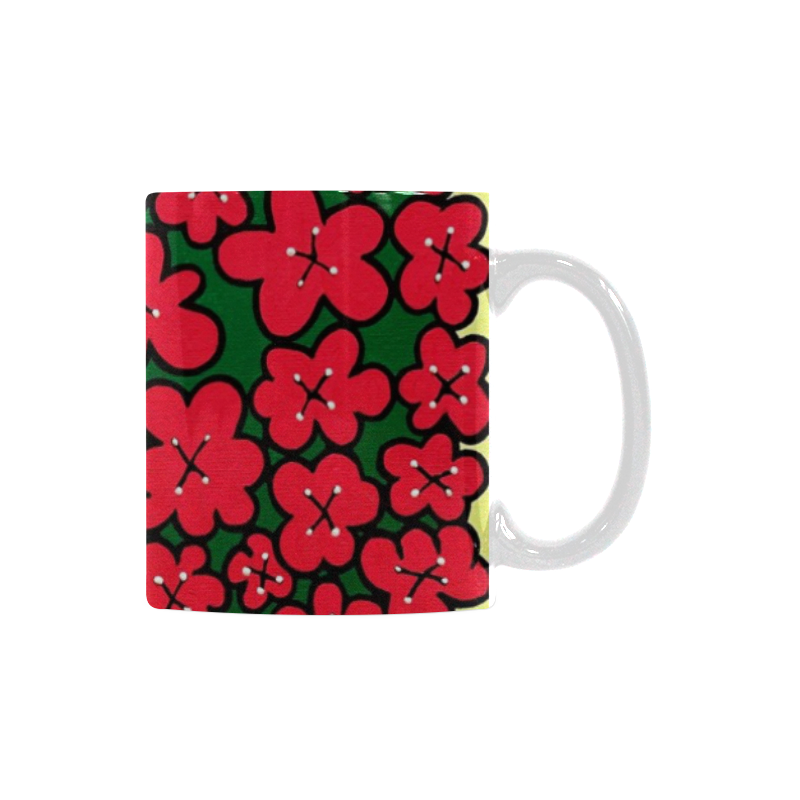 Bougainvilleas White Mug(11OZ)