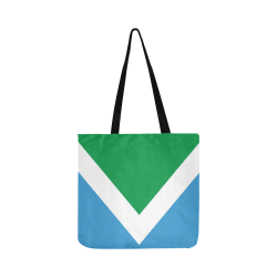 Vegan Flag Reusable Shopping Bag Model 1660 (Two sides)