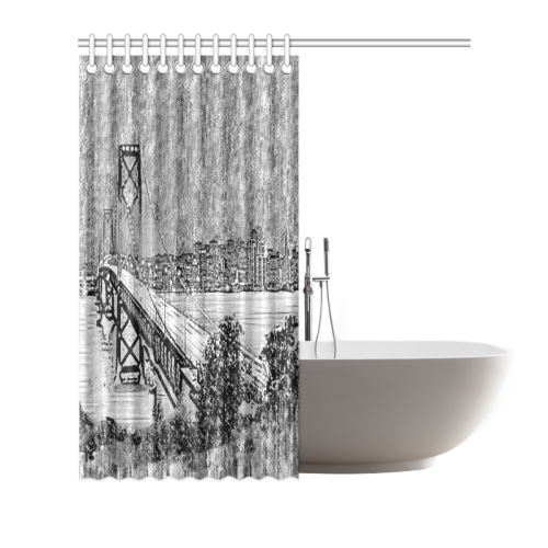 San Francisco Shower Curtain 72"x72"