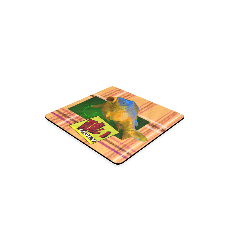 UGLY Fish Square Coaster