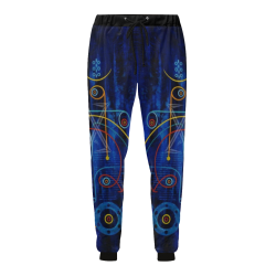 Eddie Toni jogger pants Men's All Over Print Sweatpants/Large Size (Model L11)