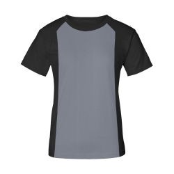 Raven Line Long Women's Raglan T-Shirt/Front Printing (Model T62)