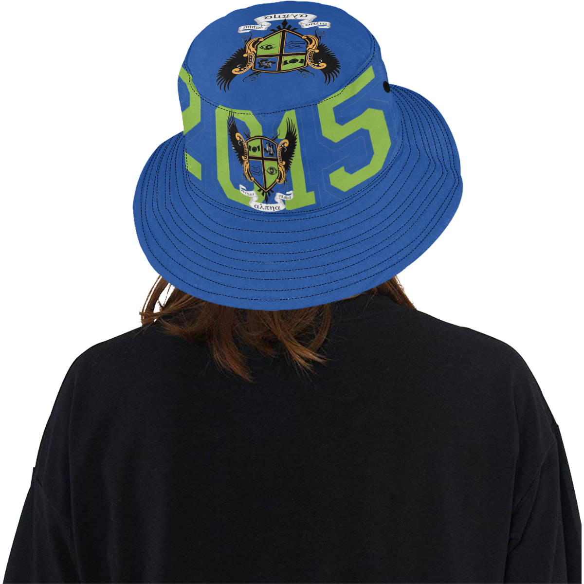 Blue bucket All Over Print Bucket Hat