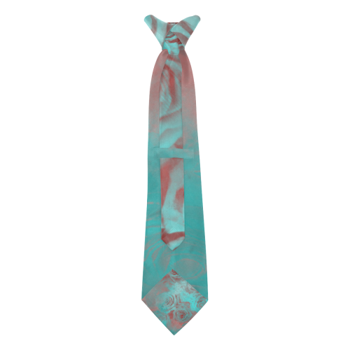 flowers #flowers #pattern Custom Peekaboo Tie with Hidden Picture