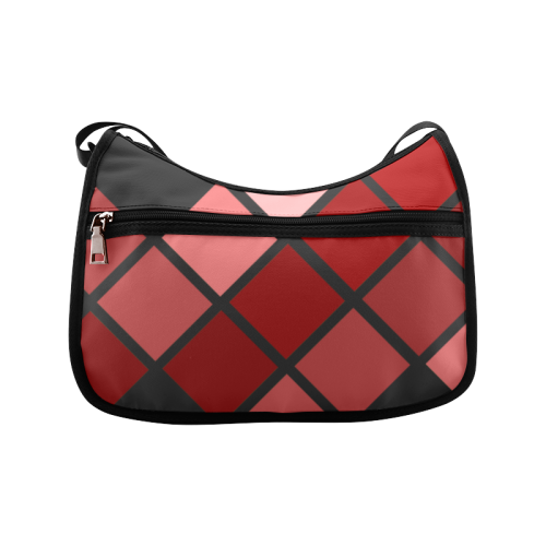 red trans Crossbody Bags (Model 1616)