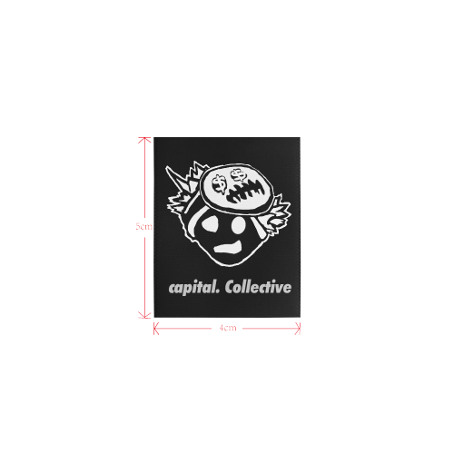 capital. Collective Tag Private Brand Tag on Tops (4cm X 5cm)