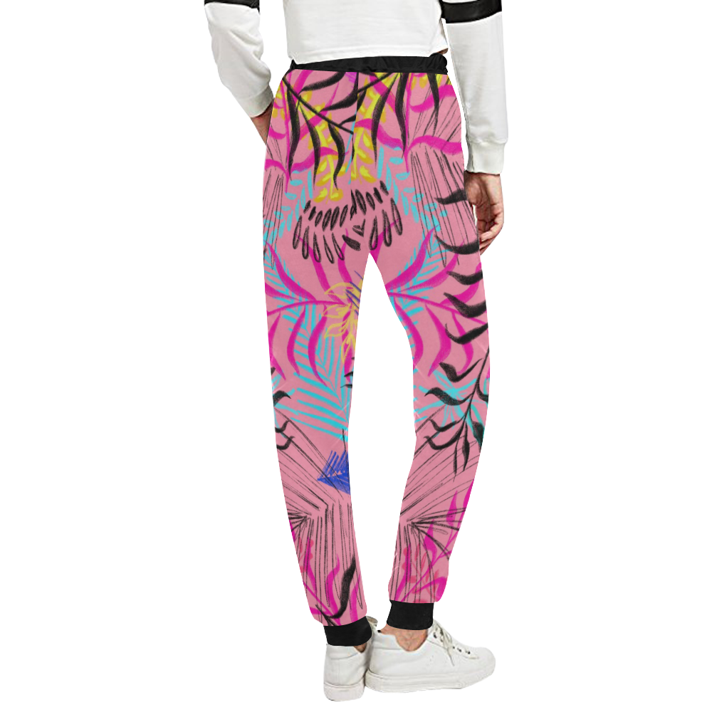 illustration Unisex All Over Print Sweatpants (Model L11)