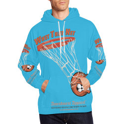 Whet That Net All Over Print Hoodie for Men (USA Size) (Model H13)