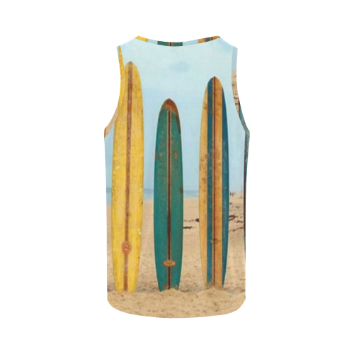 GONE SURFIN' All Over Print Tank Top for Women (Model T43)